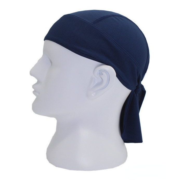 Outdoor cycling fast drying sports headdress pirate cap moisture absorption sweat wicking breathable sunscreen headgear pirate headdress small cap