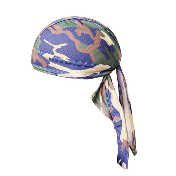 Hip hop headband men's summer sun protection riding Pirate Hat Women's basketball sports fitness fast drying breathable sweat absorption