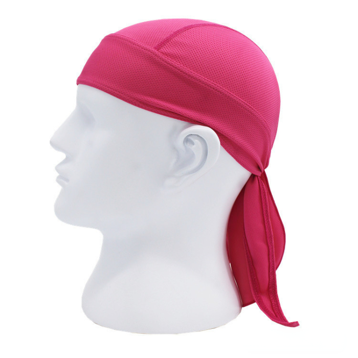Outdoor cycling fast drying sports headdress pirate cap moisture absorption sweat wicking breathable sunscreen headgear pirate headdress small cap