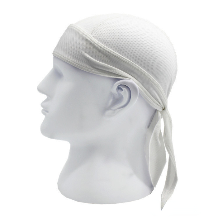 Outdoor cycling fast drying sports headdress pirate cap moisture absorption sweat wicking breathable sunscreen headgear pirate headdress small cap