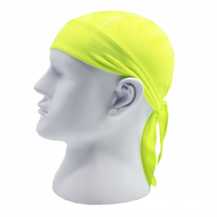 Outdoor cycling fast drying sports headdress pirate cap moisture absorption sweat wicking breathable sunscreen headgear pirate headdress small cap