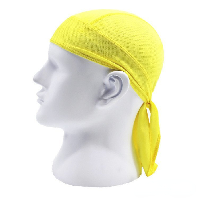 Outdoor cycling fast drying sports headdress pirate cap moisture absorption sweat wicking breathable sunscreen headgear pirate headdress small cap
