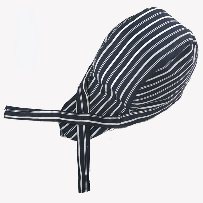 Hotel chef hat headband kitchen work hat Chinese and Western food waiter Pirate Hat Baotou hat