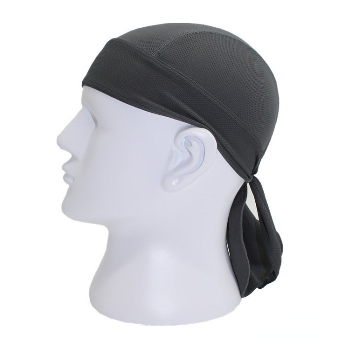 Outdoor cycling fast drying sports headdress pirate cap moisture absorption sweat wicking breathable sunscreen headgear pirate headdress small cap