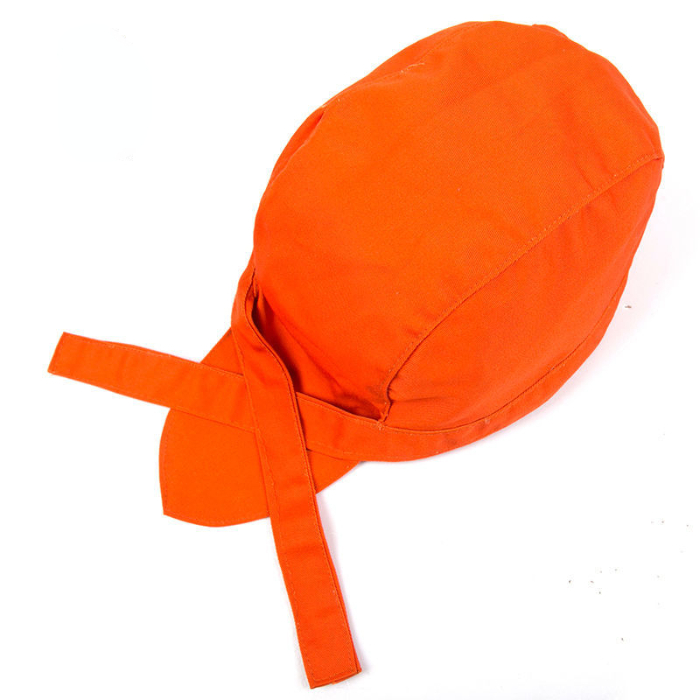 Hotel chef hat headband kitchen work hat Chinese and Western food waiter Pirate Hat Baotou hat