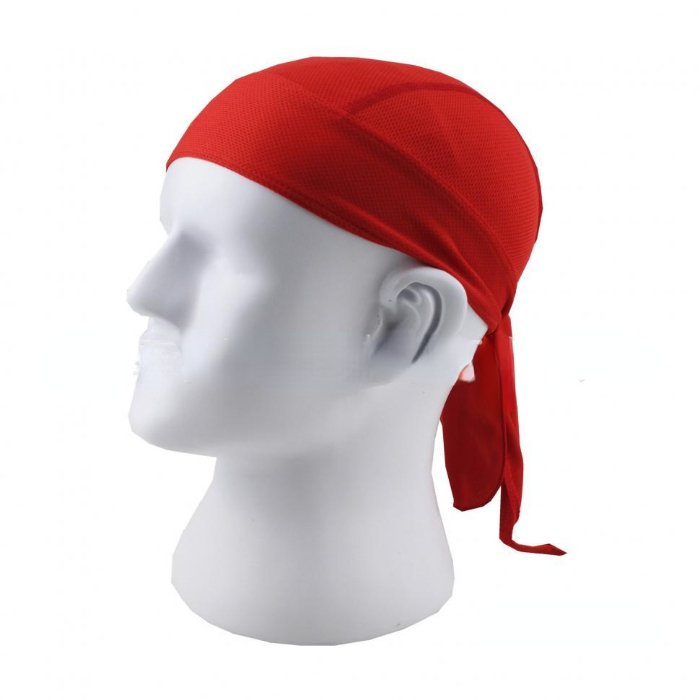 Outdoor cycling fast drying sports headdress pirate cap moisture absorption sweat wicking breathable sunscreen headgear pirate headdress small cap