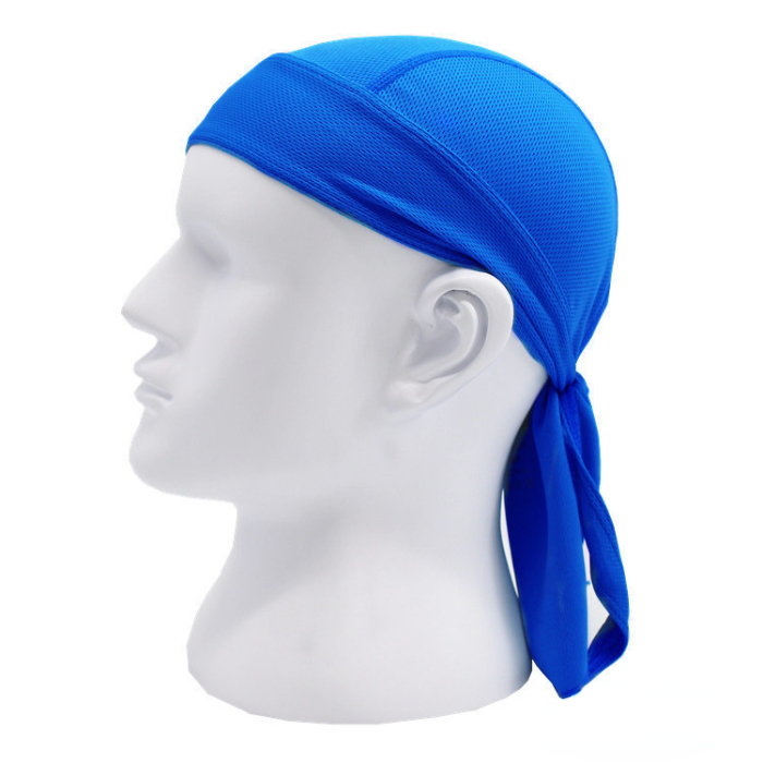 Outdoor cycling fast drying sports headdress pirate cap moisture absorption sweat wicking breathable sunscreen headgear pirate headdress small cap