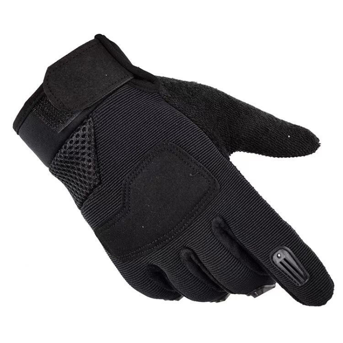 Sports gloves men's outdoor anti slip riding long finger gloves four seasons