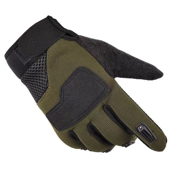 Sports gloves men's outdoor anti slip riding long finger gloves four seasons