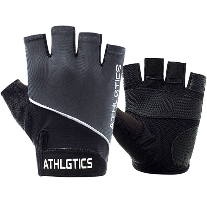 Half Finger Gloves thin ice silk cycling sports fitness men and women summer fishing sunscreen equipment non slip mountaineering exposed fingers