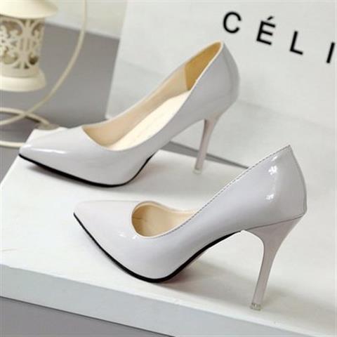 Women's Shoes  Heels High-heeled shoes,   new spring and autumn Korean version, new pointy stilettos, versatile shallow shoes, women Heels High-heeled shoes