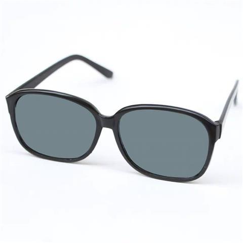 Flat welding goggles transparent protective glasses dust-proof splash-proof industrial labor protection polished glass lens