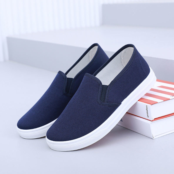 Women's Shoes  Flats  Loafers Nurse shoes women's white flat-bottomed non-slip casual shoes, light and comfortable beauty shoes, white shoes, soft soles, old Beijing cloth shoes
