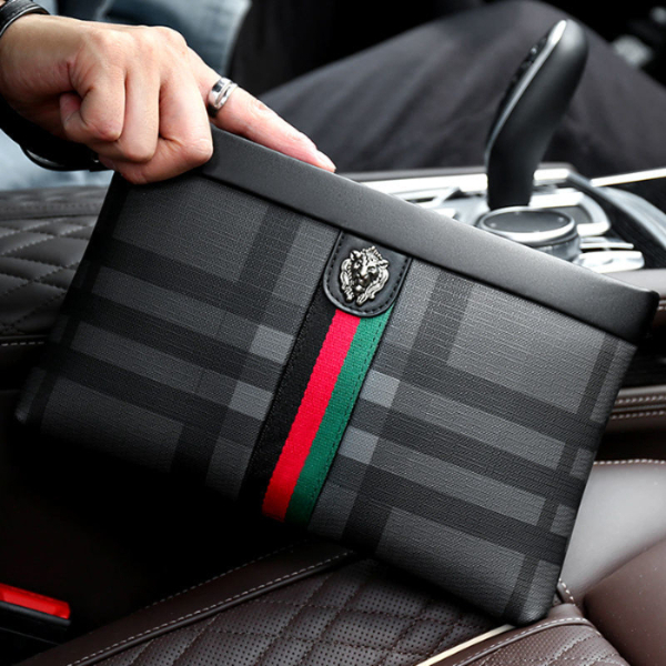 Men's clutch bag 2022 new handbag men's trend men's bag business handbag big-name clip bag men's large capacity