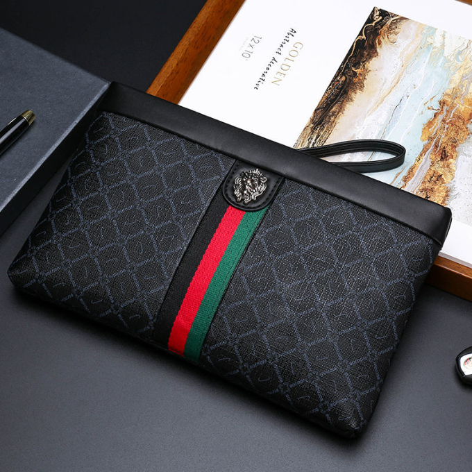 Men's clutch bag 2022 new handbag men's trend men's bag business handbag big-name clip bag men's large capacity