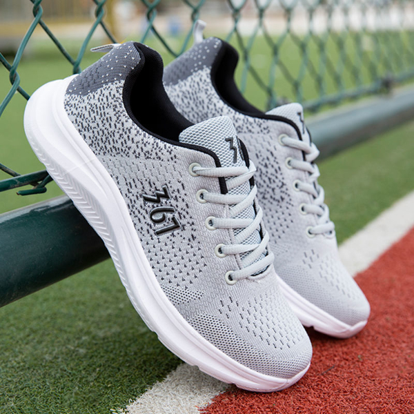 Summer sports shoes for men and women mesh breathable wear-resistant deodorant running shoes leisure travel shoes