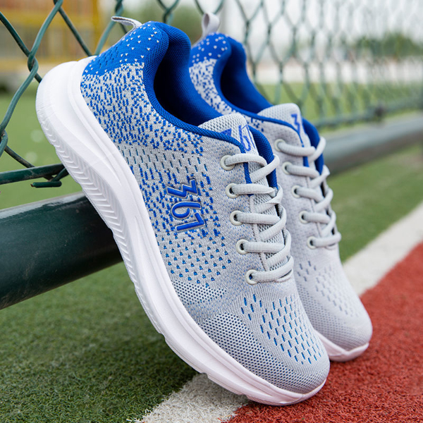 Summer sports shoes for men and women mesh breathable wear-resistant deodorant running shoes leisure travel shoes