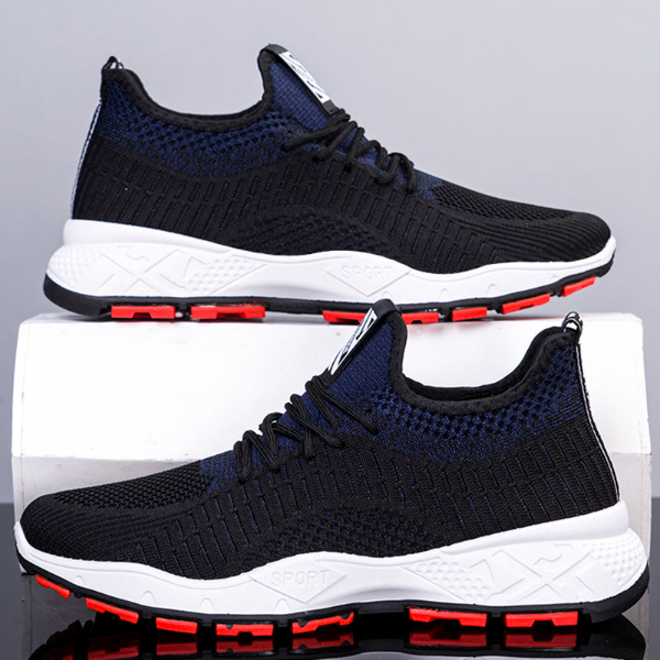 2022 new spring and summer single shoes men's shoes sport Joker casual shoes breathable mesh shoes thin men's cloth shoes