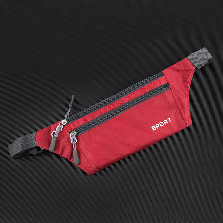 Outdoor equipment Multi functional running sports waist bag Mobile phone bag for men and women Waterproof invisible super thin small belt bag
