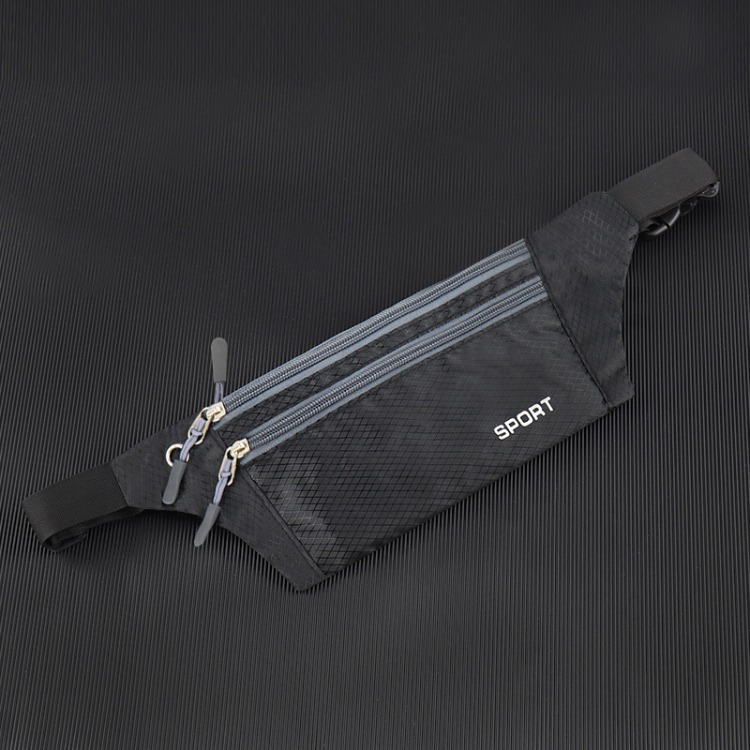 Outdoor equipment Multi functional running sports waist bag Mobile phone bag for men and women Waterproof invisible super thin small belt bag
