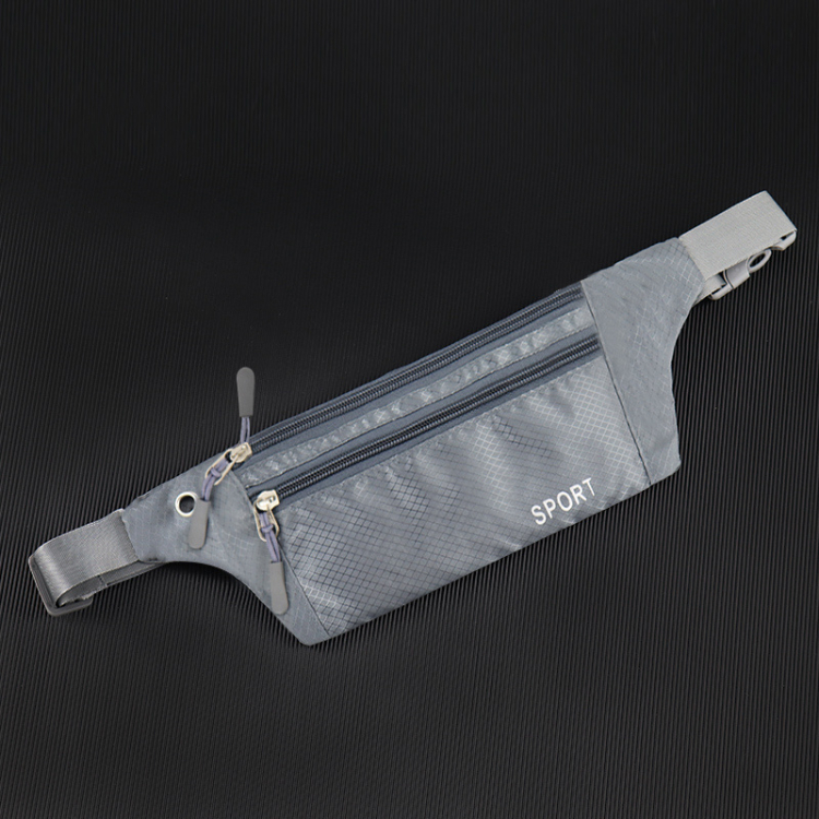 Outdoor equipment Multi functional running sports waist bag Mobile phone bag for men and women Waterproof invisible super thin small belt bag