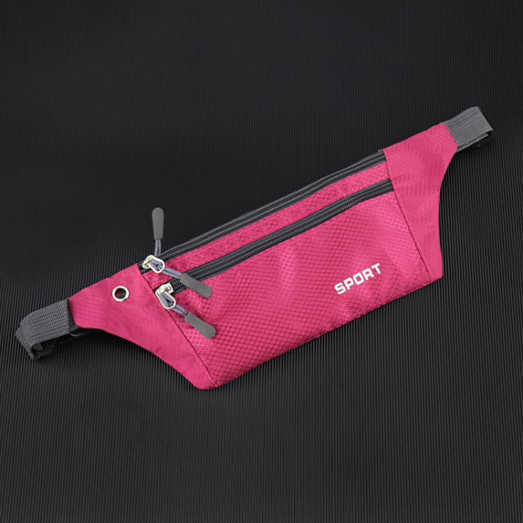 Outdoor equipment Multi functional running sports waist bag Mobile phone bag for men and women Waterproof invisible super thin small belt bag