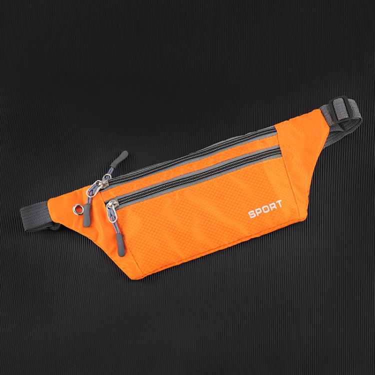 Outdoor equipment Multi functional running sports waist bag Mobile phone bag for men and women Waterproof invisible super thin small belt bag