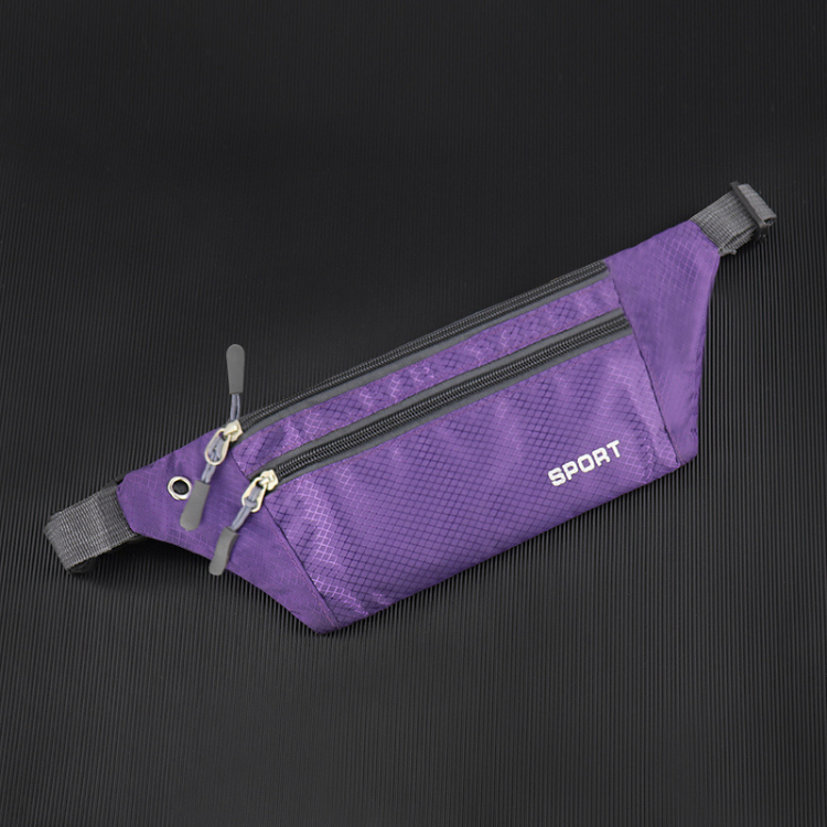 Outdoor equipment Multi functional running sports waist bag Mobile phone bag for men and women Waterproof invisible super thin small belt bag
