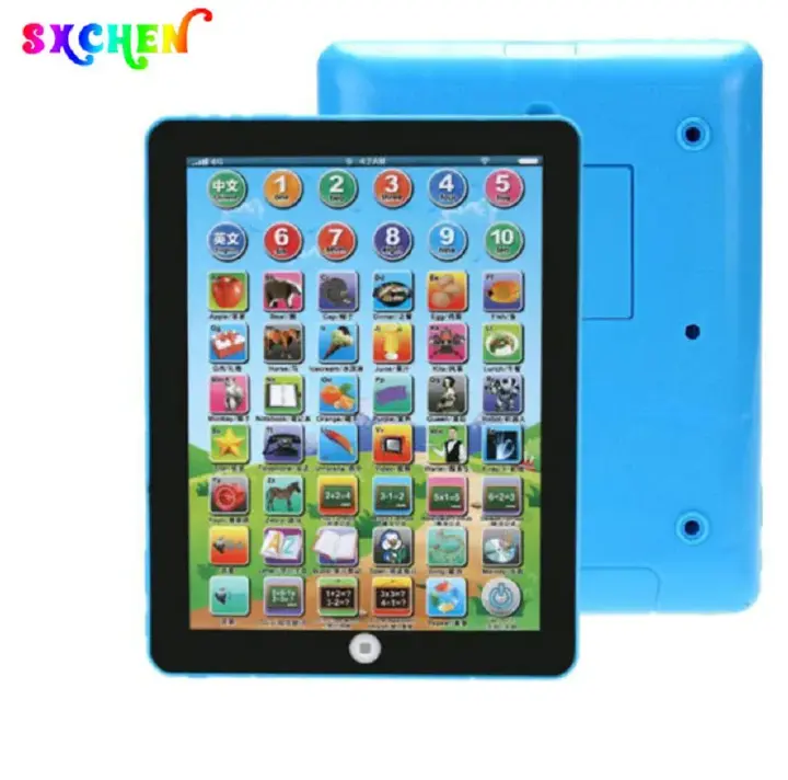 SXCHEN Electronic Learning Products Foreign Trade English Tablet Learning Story Machine Children's Reading Machine Gift Toys Educational Early Baby Childhood Education Toys Kids Bo