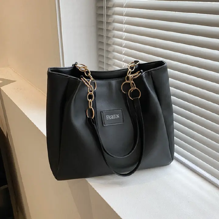 Women's Bags Shoulder Bags Korean style large-capacity tote bag women's new shoulder bag trendy fashion casual student class bag shoulder commuter bag