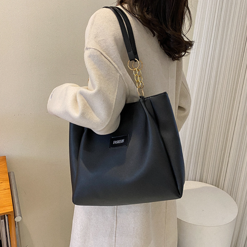 Women's Bags Shoulder Bags Korean style large-capacity tote bag women's new shoulder bag trendy fashion casual student class bag shoulder commuter bag