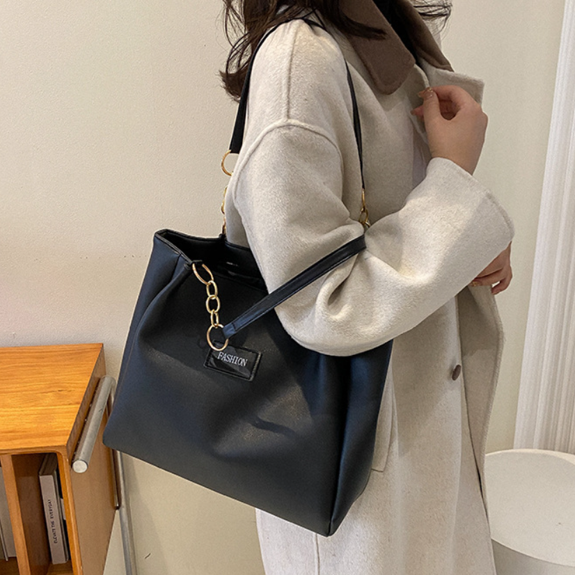 Women's Bags Shoulder Bags Korean style large-capacity tote bag women's new shoulder bag trendy fashion casual student class bag shoulder commuter bag