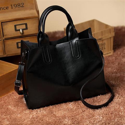 New women's bags, women's tote bags, simple large foreskin, wild, single-shoulder messenger bag, large-capacity handbag