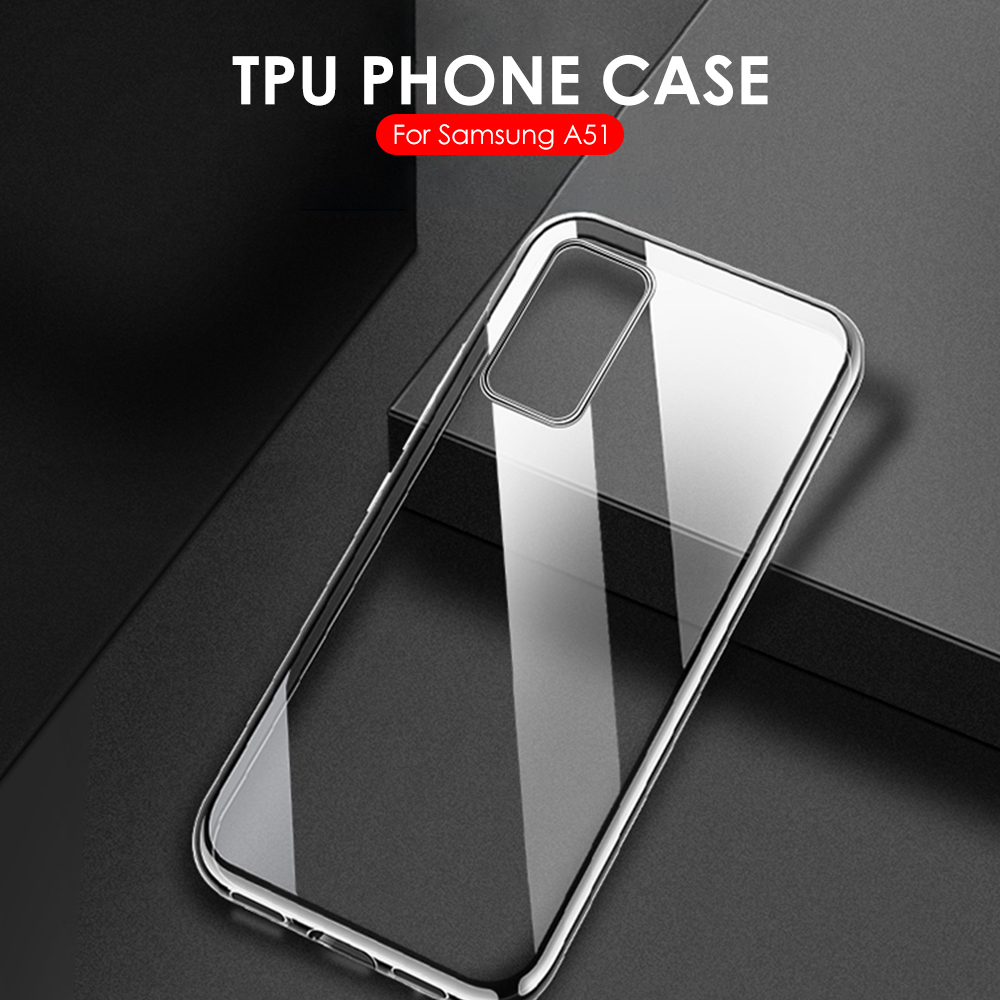 Slim Soft Transparent Clear TPU Phone Cases For Samsung Galaxy S20 Ultra S20 S20 Plus S10 S9 S8