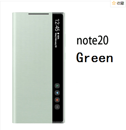 100% Original Samsung Galaxy Note 20 Ultra 5G Note 10 Plus S22 S22 Ultra S21 Smart Clear View Cover Clamshell Smart Sleep Case Protective Case