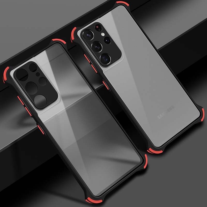 Luxury Shockproof Case For Samsung S20 FE S20 Ultra S20 S21 S21 Ultra S22 S22 Ultra Note 20 S20 Plus 20Ultra S21 Plus Matte Case