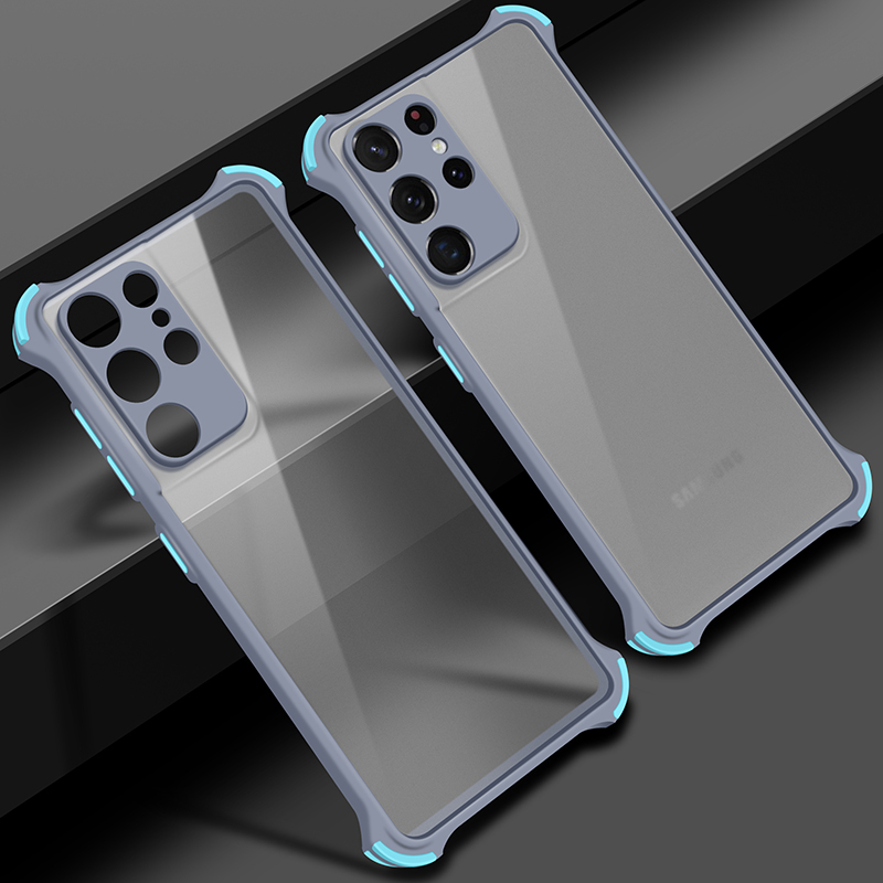 Luxury Shockproof Case For Samsung S20 FE S20 Ultra S20 S21 S21 Ultra S22 S22 Ultra Note 20 S20 Plus 20Ultra S21 Plus Matte Case