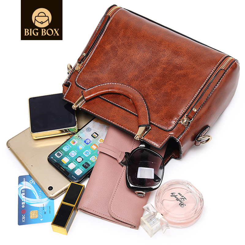 BigBox Crossbody Purse for Women-Durable Side Messenger Handbags top handle Shoulder Bag Sustainable