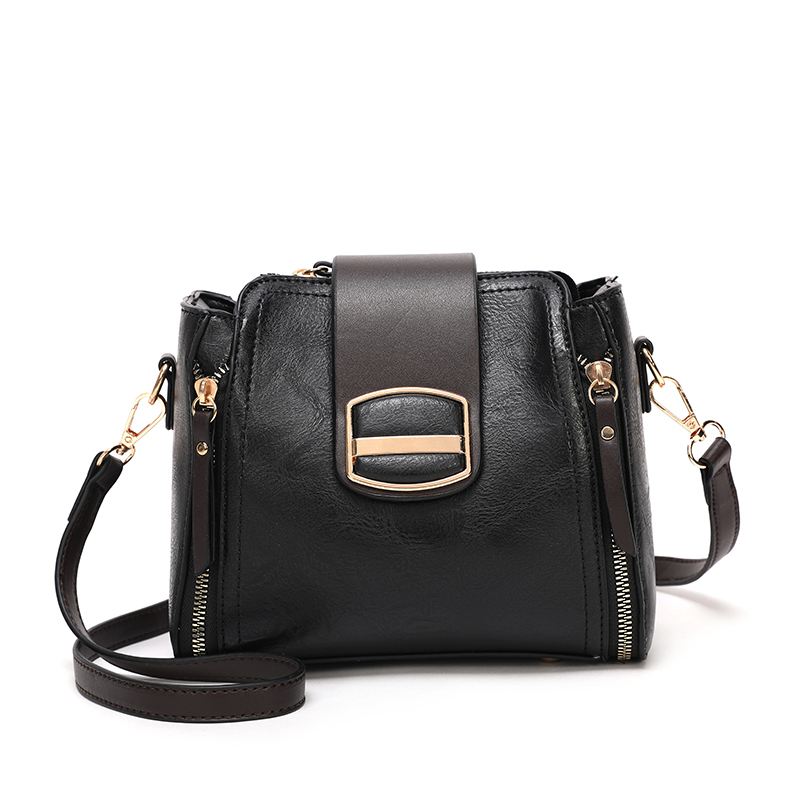 BigBox Vintage Chain Crossbody Bags for Women PU Leather Shoulder Female Messenger luxury handbag