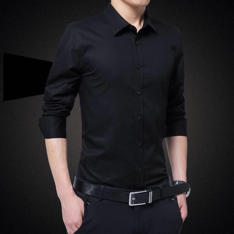 Sales shirt men loose trend business shirt students mix and match handsome men shirt long sleeve