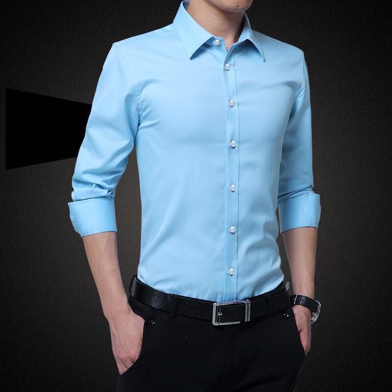 Sales shirt men loose trend business shirt students mix and match handsome men shirt long sleeve