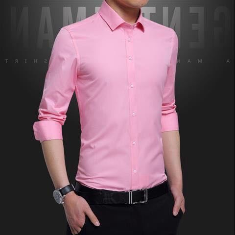 Sales shirt men loose trend business shirt students mix and match handsome men shirt long sleeve