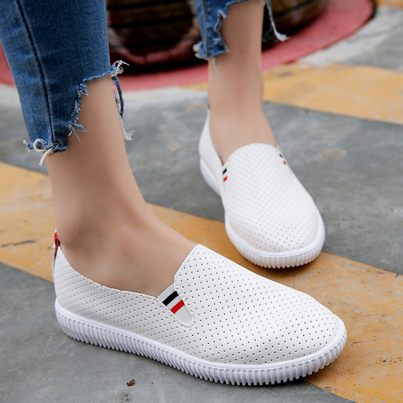 Women sales  Flats  Woman Loafers Pu Leather  Shoes Low Heels Espadrilles Ladies Shoes