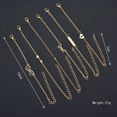 6-piece Ladies Women Bracelets Crystal Lady Bracelet Ring Luxury Jewelry Bracelet women Jewellery Fast delivery within 1-5 days