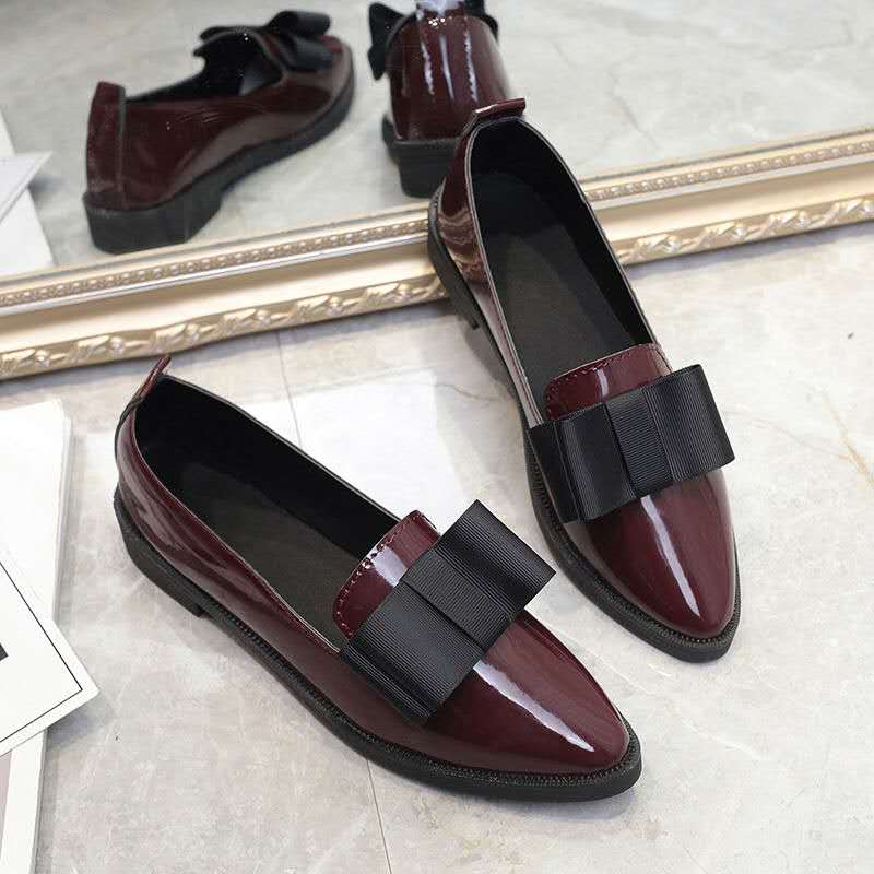 Flat Single Shoes Casual Shoes Fashion Mother Shoes Women&apos;s Work Shoes Ballerinas and Flats