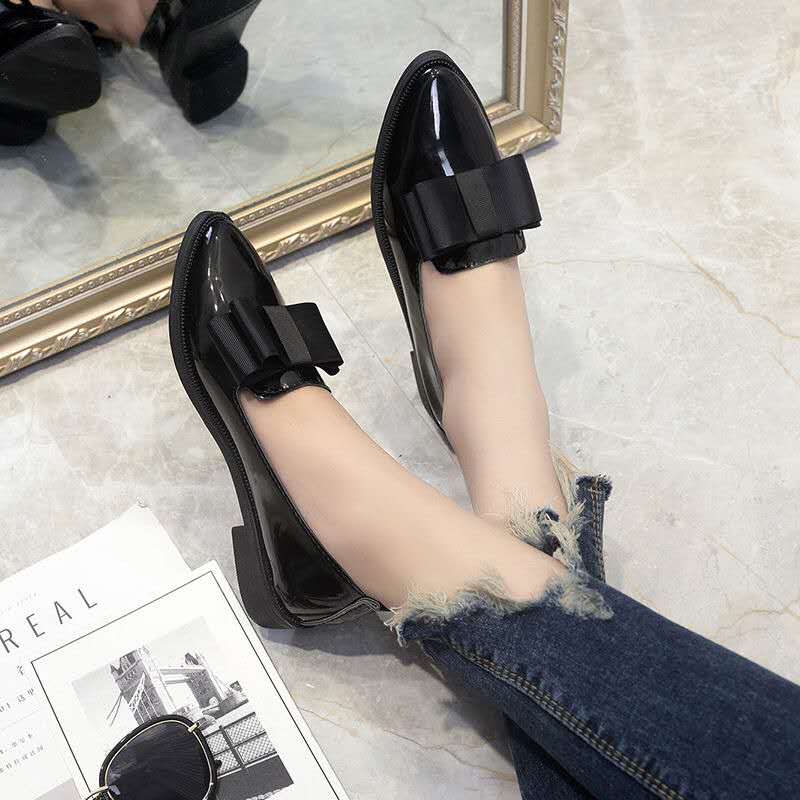 Flat Single Shoes Casual Shoes Fashion Mother Shoes Women&apos;s Work Shoes Ballerinas and Flats