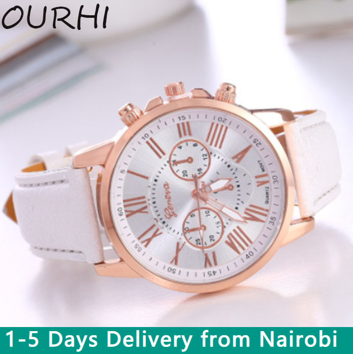 Women watches Lades Wristwatch Trendy bracelet girls smart watches leather belt wrist watch Fast delivery within 1-5 days