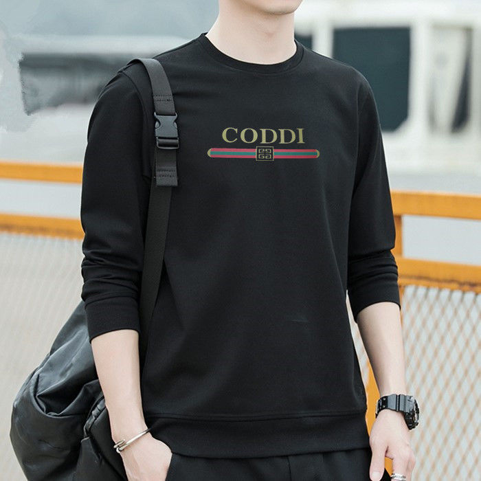 Men's Pullover Sweater youth Korean slim top student long sleeve T-shirts men's large coat sweater