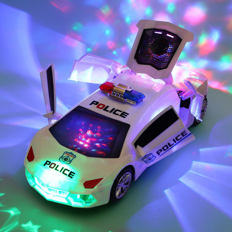 Light emitting electric car children Children Boys Girls light music toy car Novelty &amp; Gag Toys