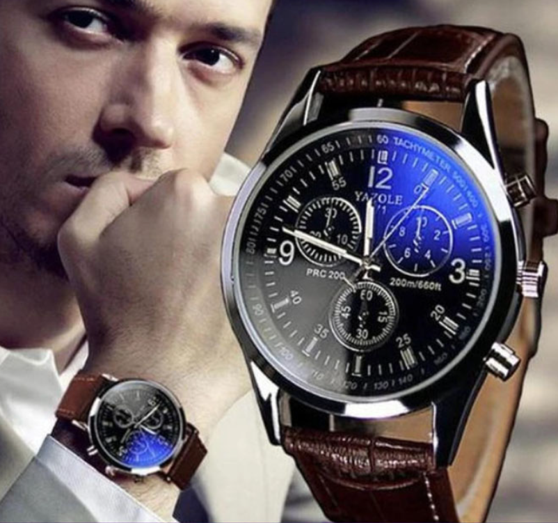 Men Watch leather straps Stainless Steel Good Quartz Luxury Man Wristwatch Valentines Gift Fast delivery within 1-5 days